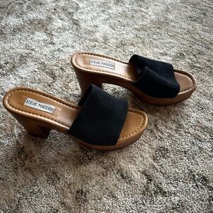 Steve Madden Black Women's Heels